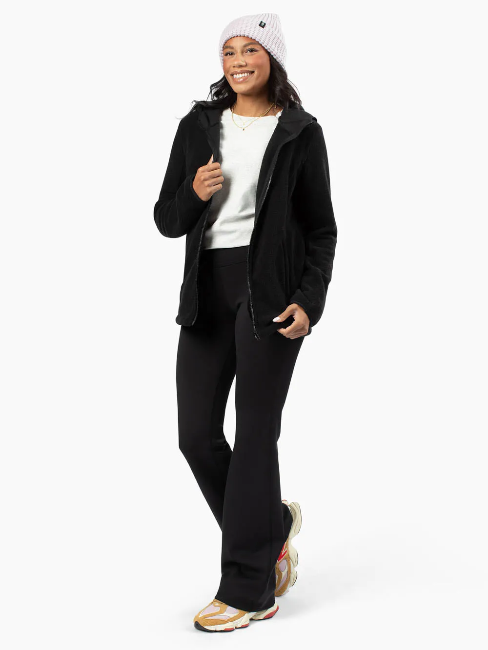 Replay Tall Fleece Jacket - Black sold by Amalli Talli product image thumbnail 3