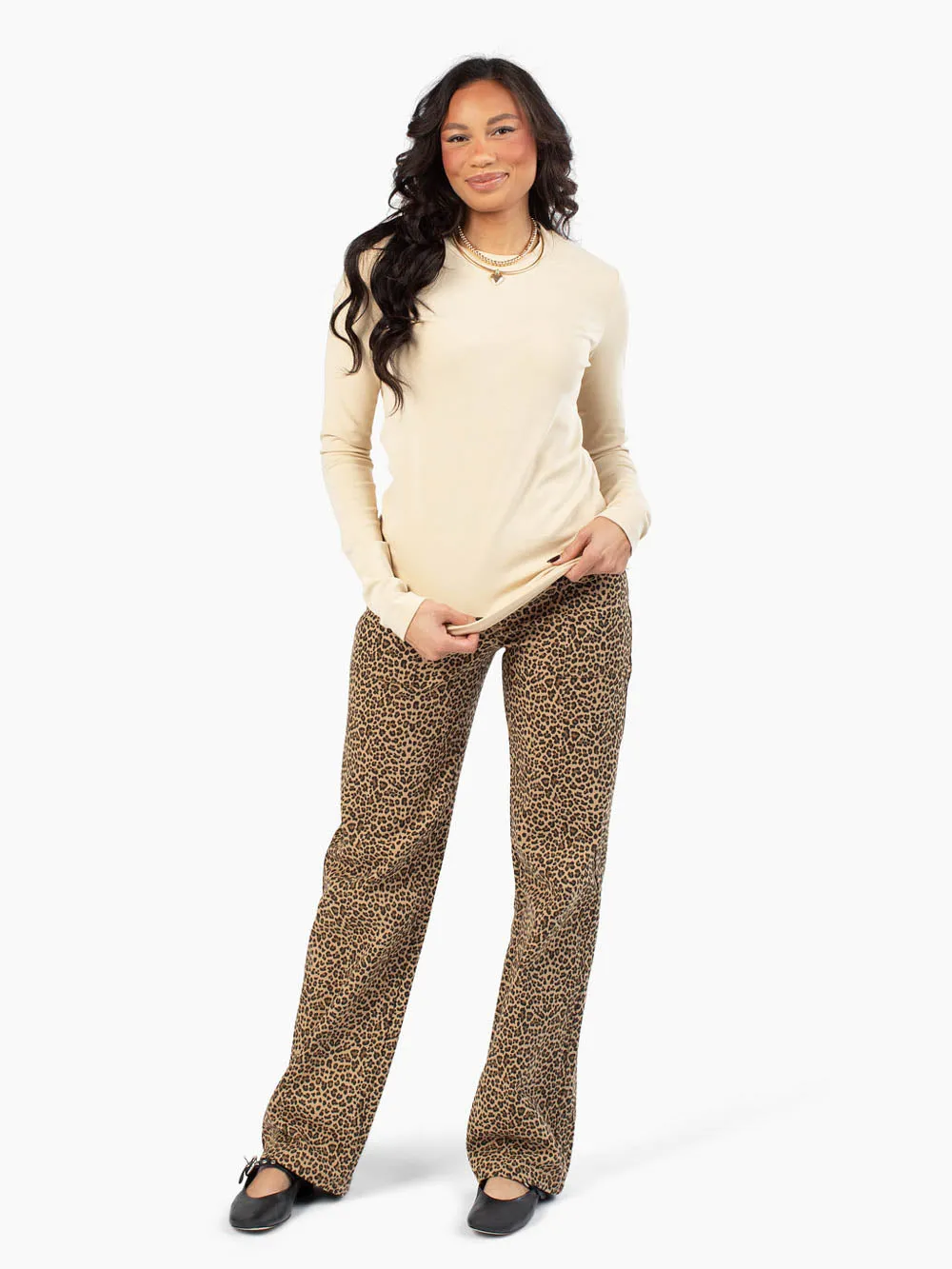 Crème de la Crème Tall Tee - Sandstone sold by Amalli Talli