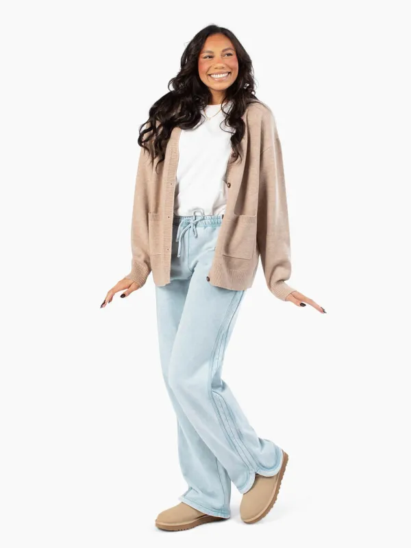 Haven Tall Sweatpant - Mineral Blue sold by Amalli Talli