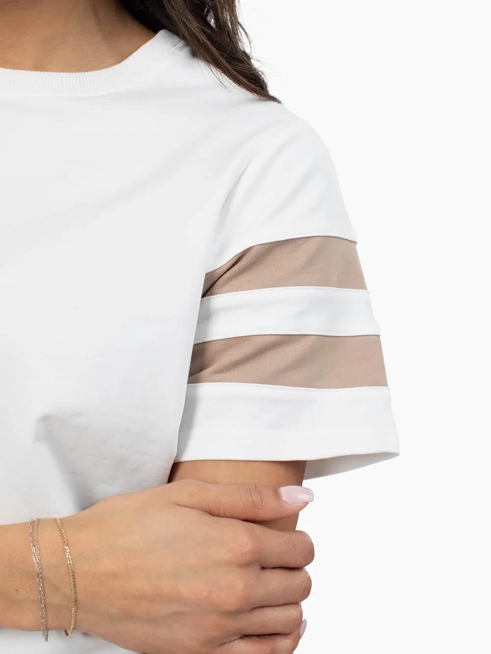 Camden Tall Tee - Ecru sold by Amalli Talli product image thumbnail 5