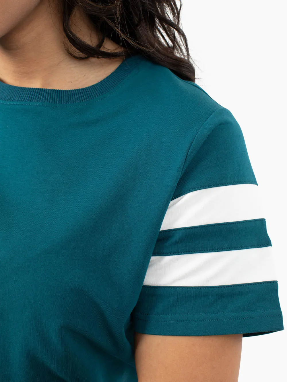 Camden Tall Tee - Deep Teal sold by Amalli Talli product image thumbnail 5