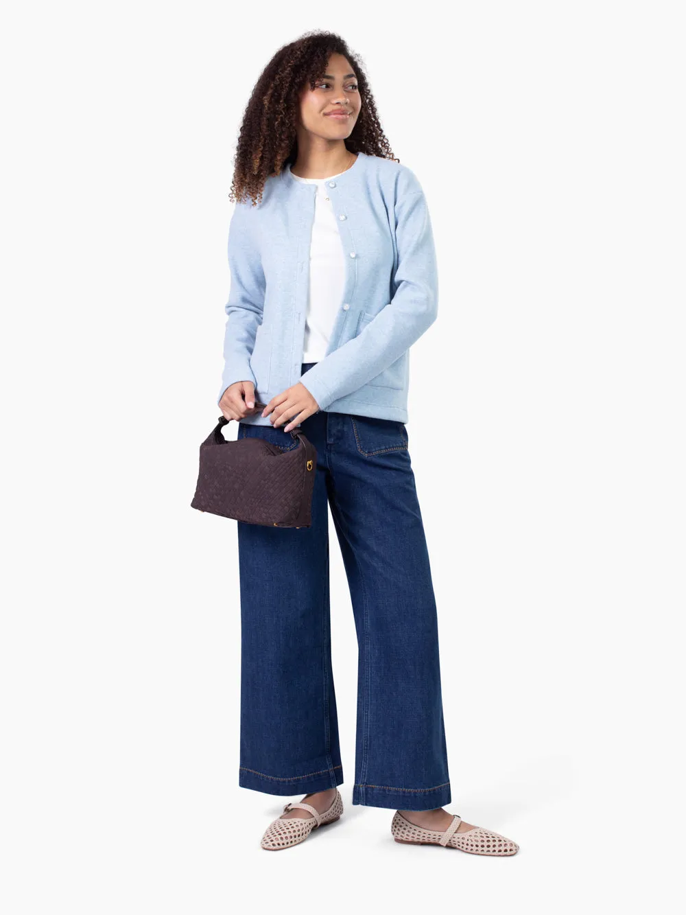 Grace Tall Cardigan - Sky Blue sold by Amalli Talli product image thumbnail 5