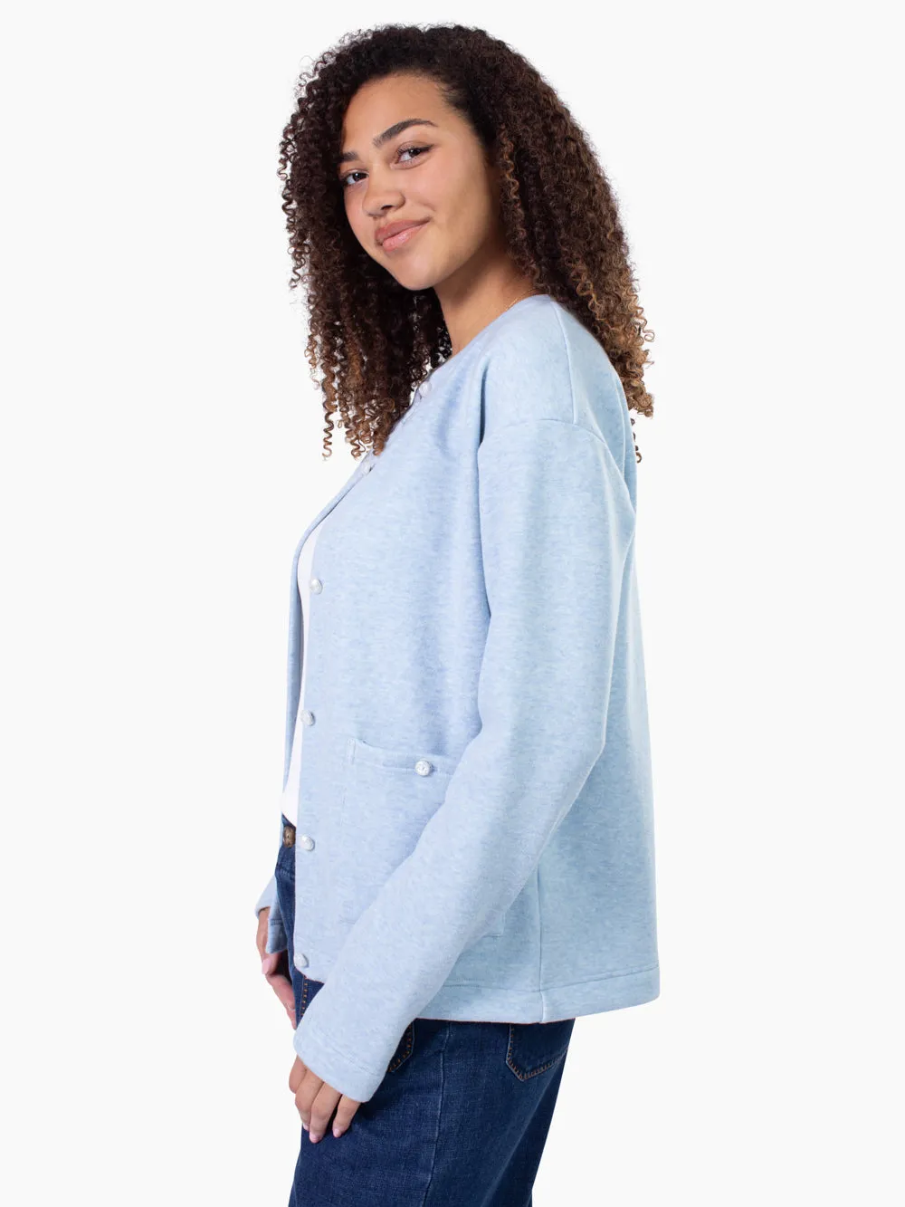 Grace Tall Cardigan - Sky Blue sold by Amalli Talli product image thumbnail 2