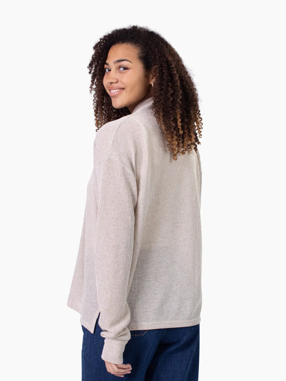 Cove Tall Cardigan - Sand sold by Amalli Talli product image thumbnail 3