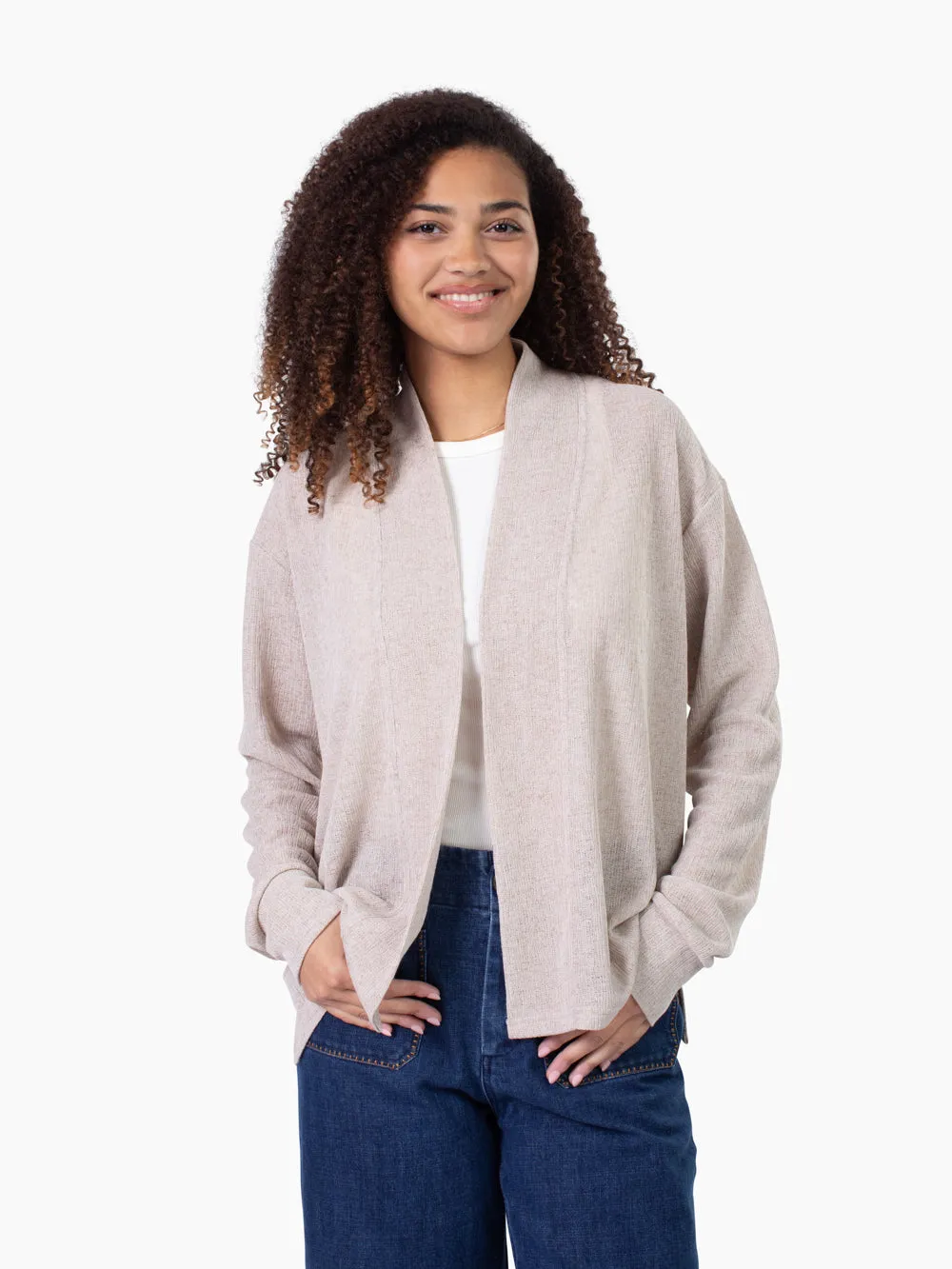 Cove Tall Cardigan - Sand sold by Amalli Talli