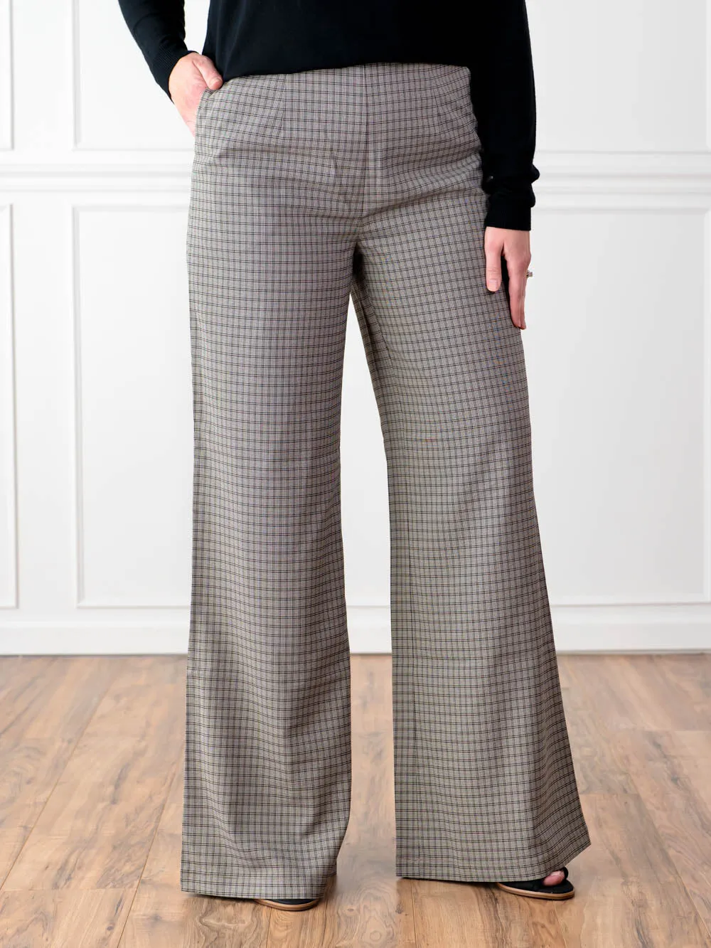 Avery Tall Plaid Pant sold by Amalli Talli product image thumbnail 2