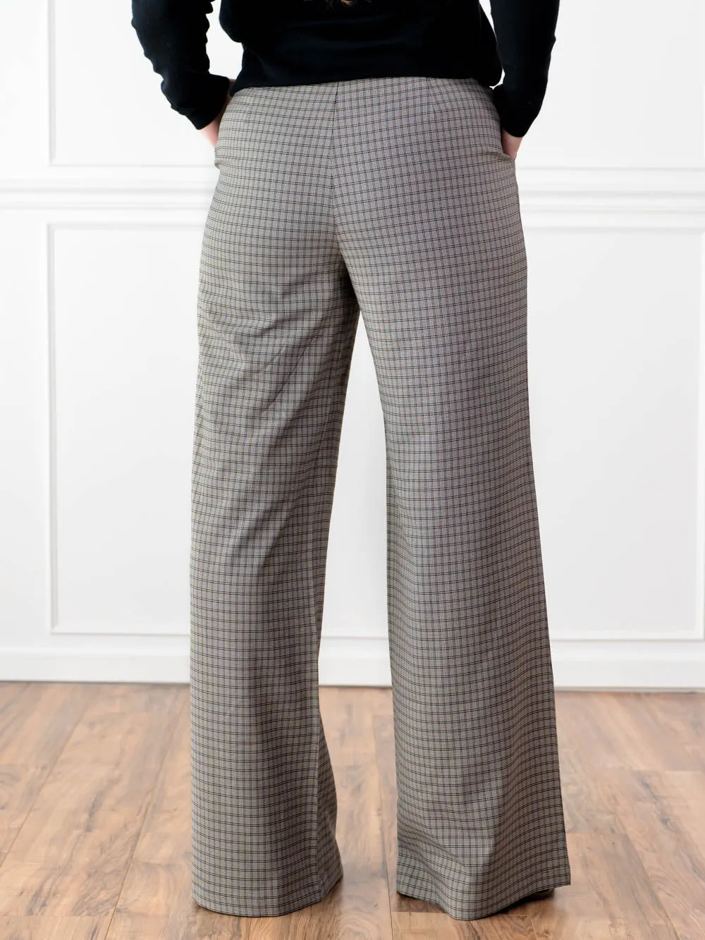 Avery Tall Plaid Pant sold by Amalli Talli product image thumbnail 4