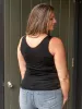 Hudson Tall Tank Top - Black - FINAL SALE sold by Amalli Talli