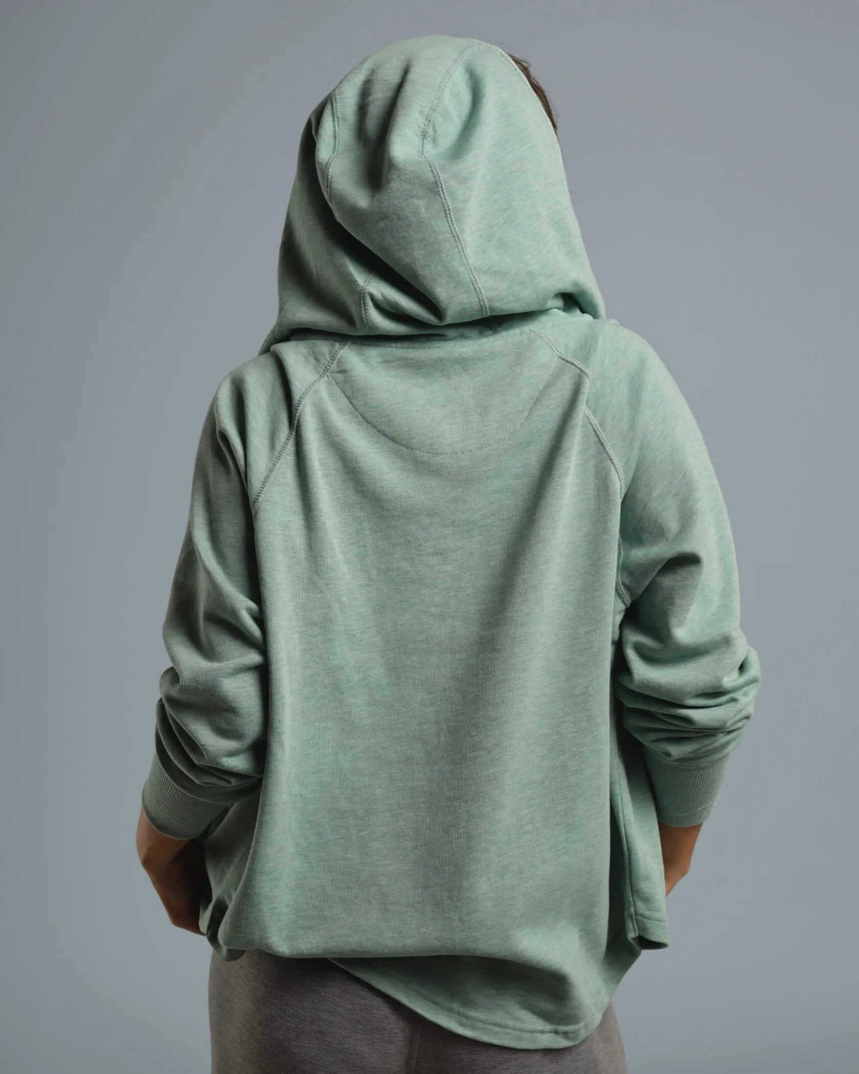 Women's French Terry Full Zip Hoodie sold by MUNICIPAL product image thumbnail 5