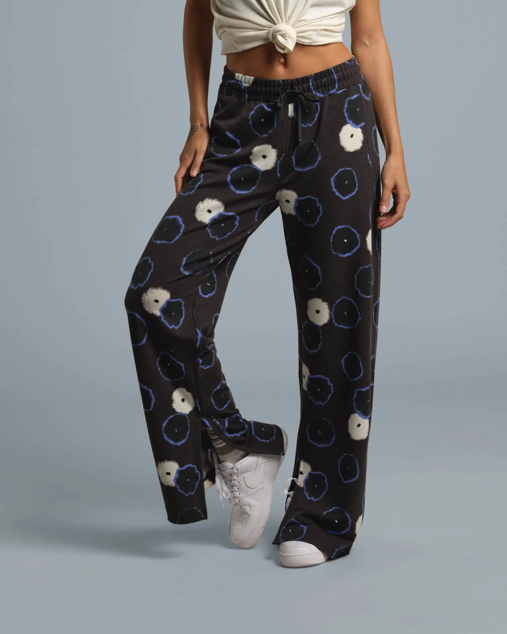 Women's Wide Leg Sweatpants sold by MUNICIPAL product image thumbnail 2