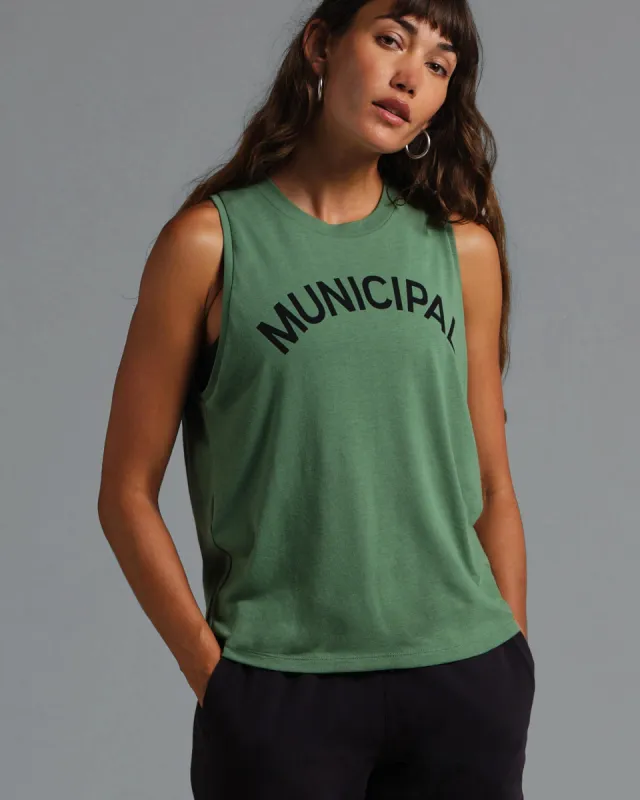 Women's Origin Tank sold by MUNICIPAL