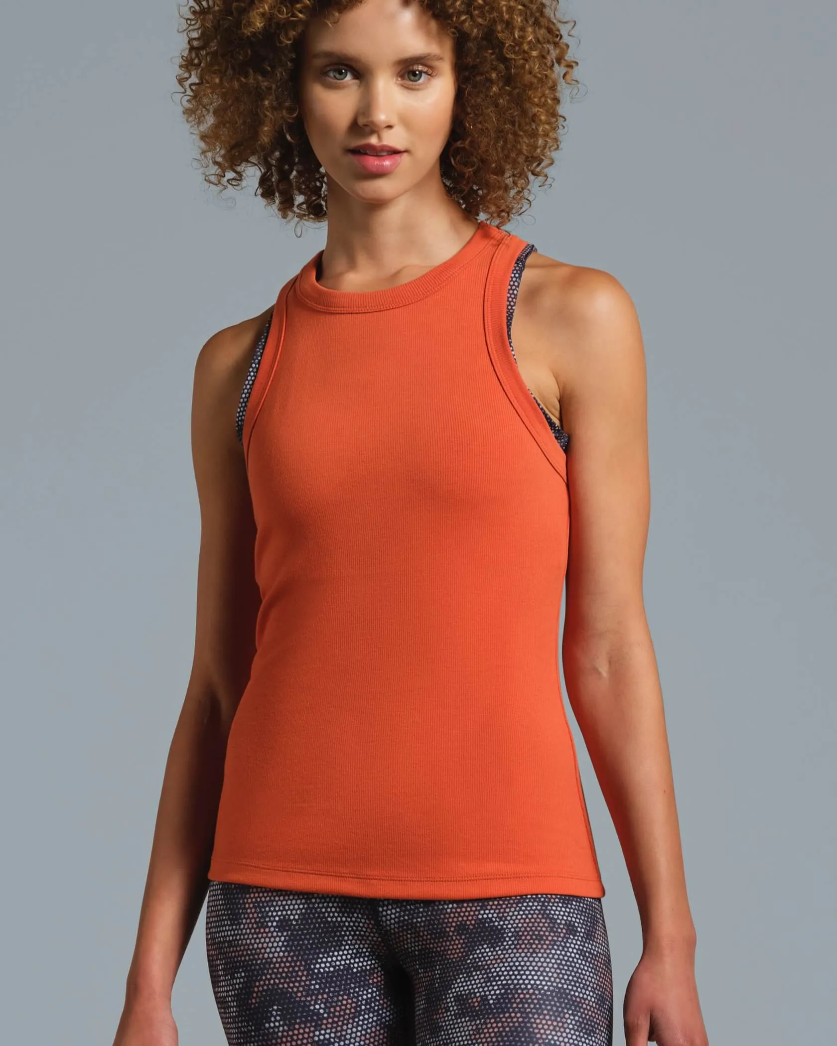 Women's Rib Knit Tank sold by MUNICIPAL