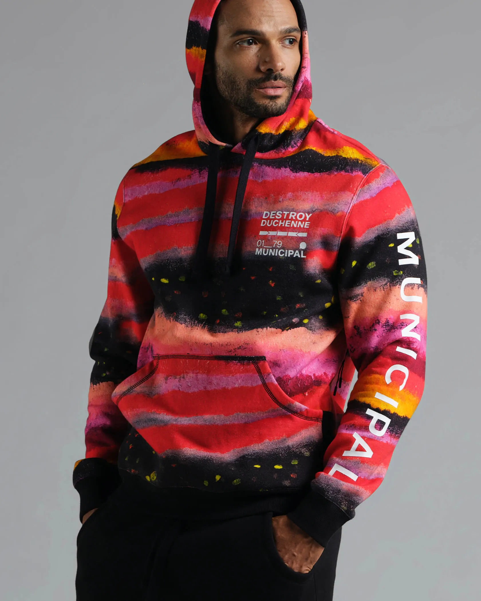 Destroy Duchenne Hoodie sold by MUNICIPAL
