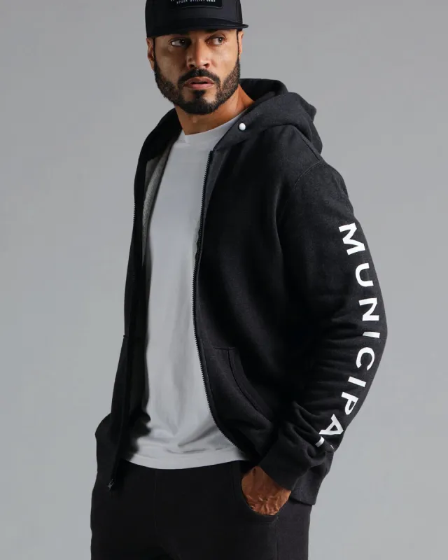 Gameday Full Zip Hoodie sold by MUNICIPAL