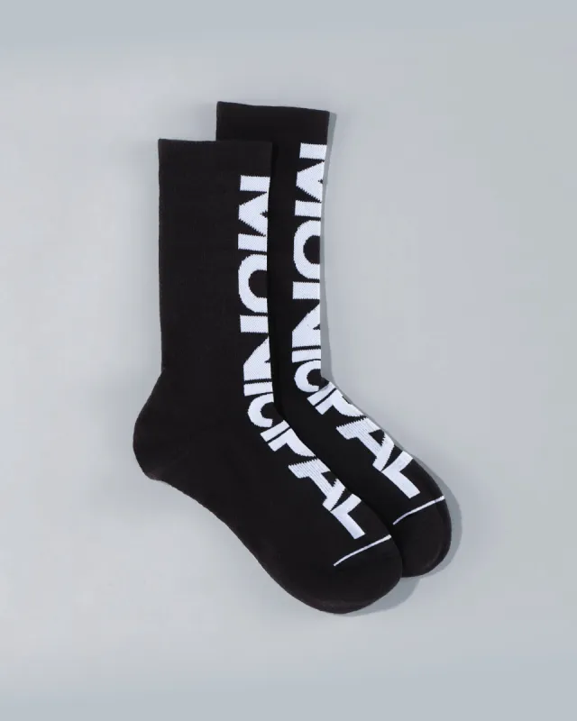 Big MUNICIPAL Crew Socks sold by MUNICIPAL
