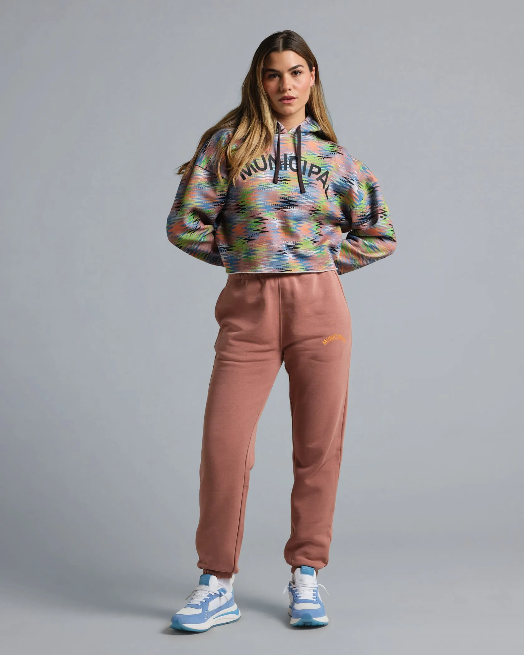 Women's Varsity Sweatpants sold by MUNICIPAL product image thumbnail 2