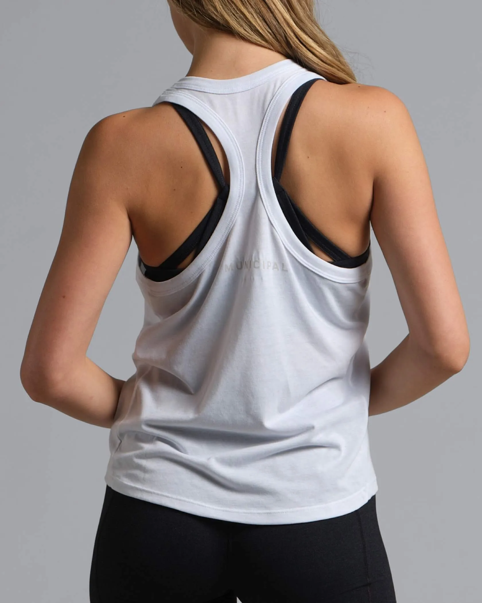 Women's Knockout Layering Tank sold by MUNICIPAL product image thumbnail 2
