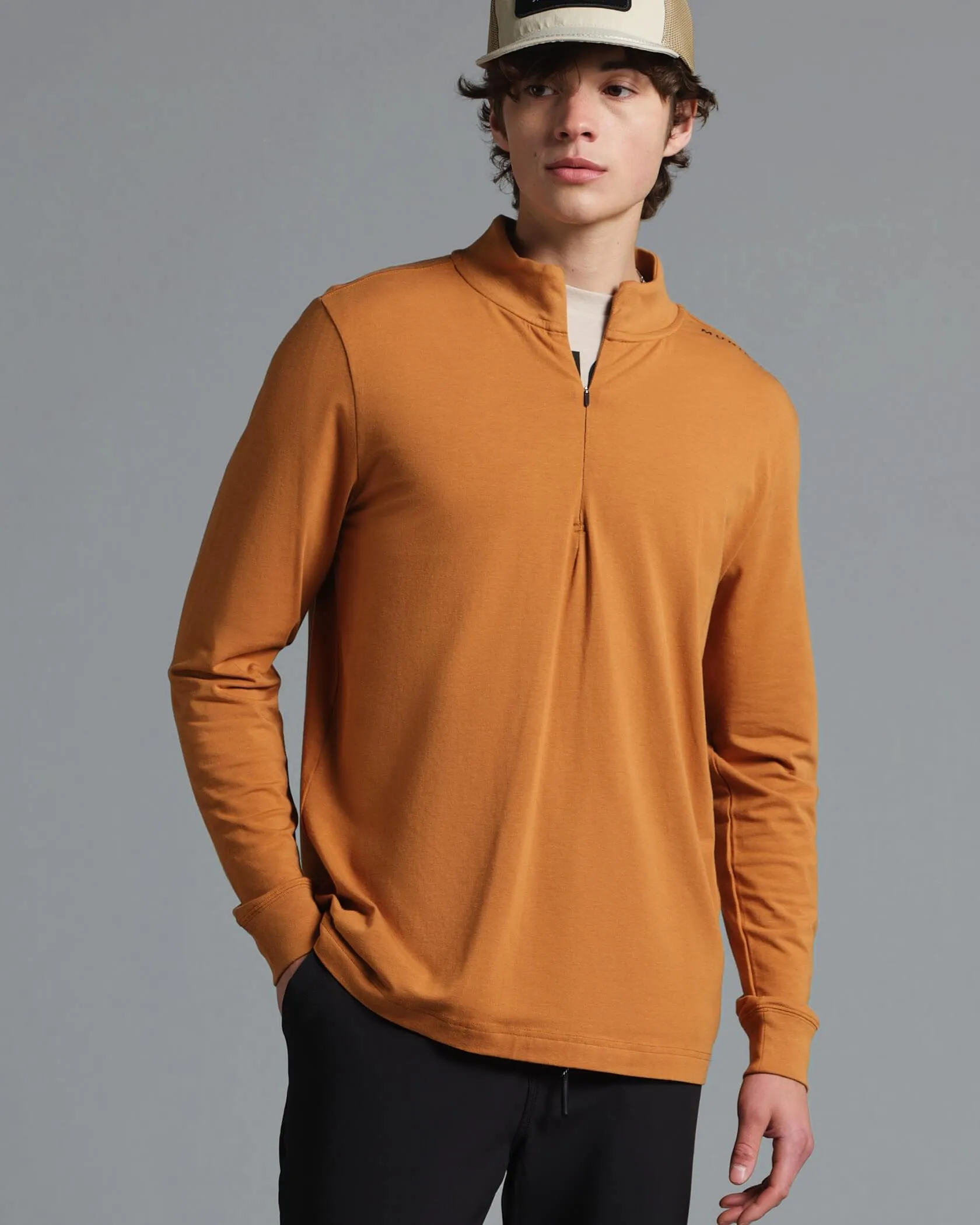 Enduro Stretch Half Zip sold by MUNICIPAL