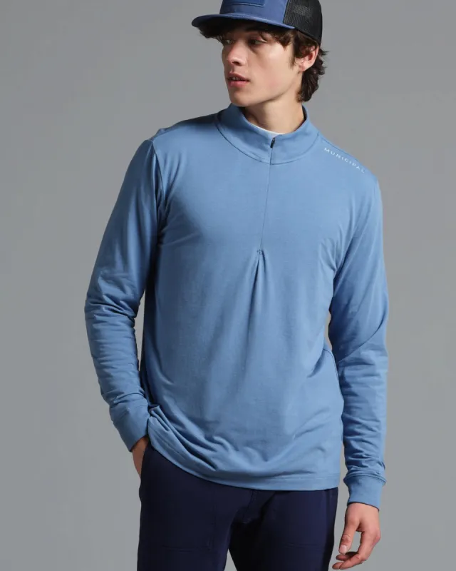 Enduro Stretch Half Zip sold by MUNICIPAL