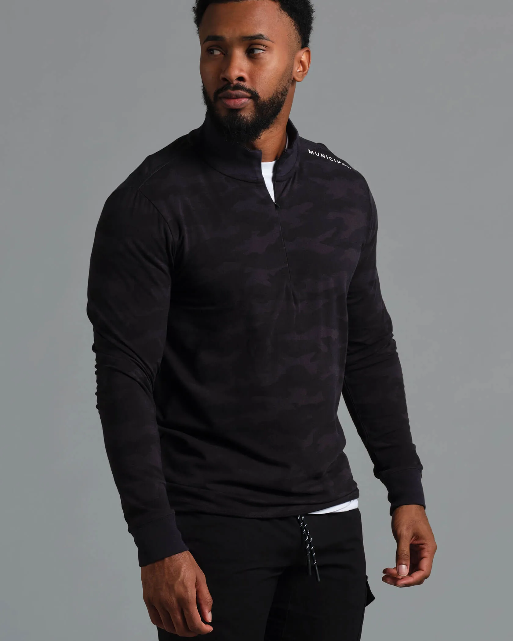 Enduro Stretch Half Zip sold by MUNICIPAL