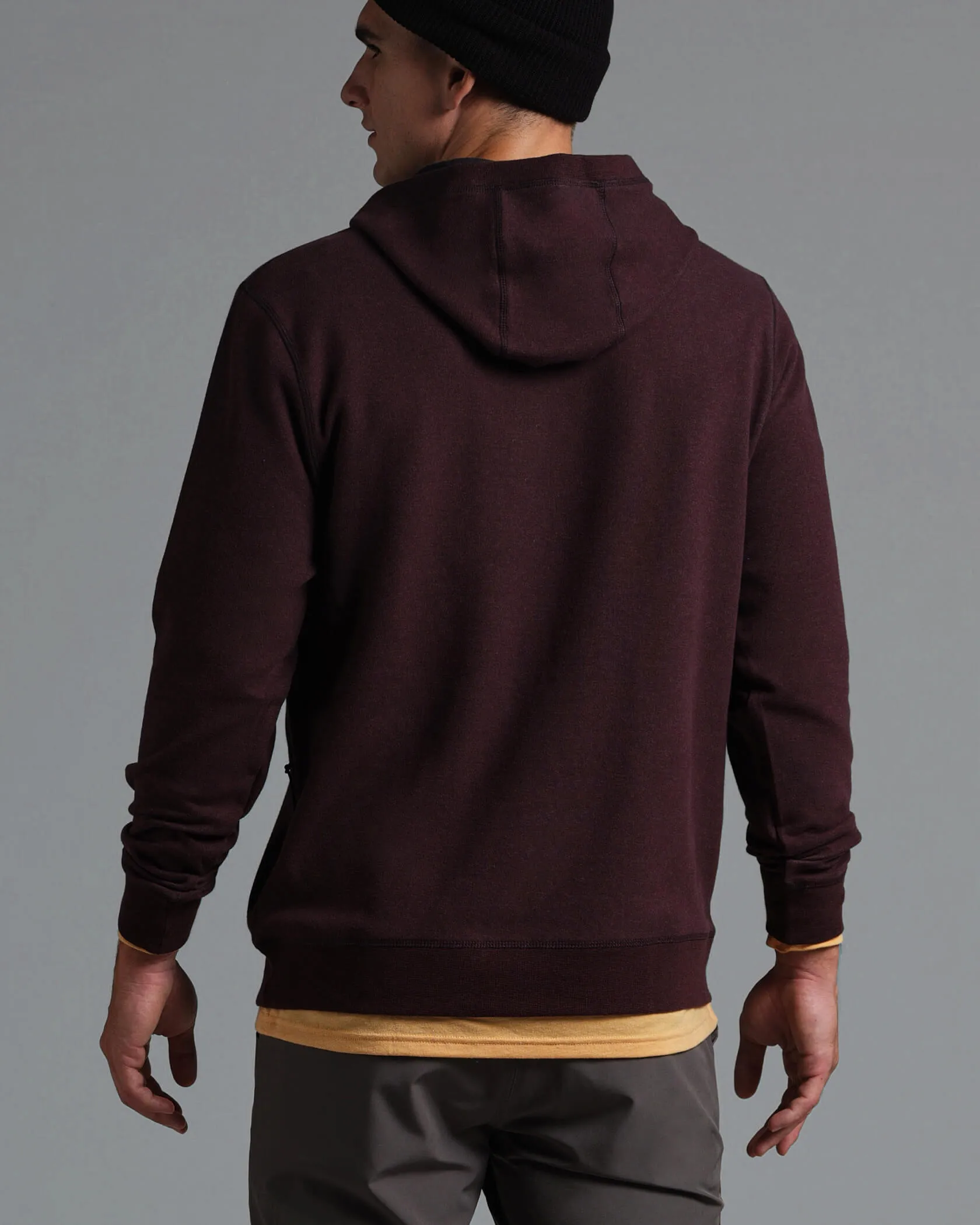 Cordless Snap Hoodie sold by MUNICIPAL product image thumbnail 2