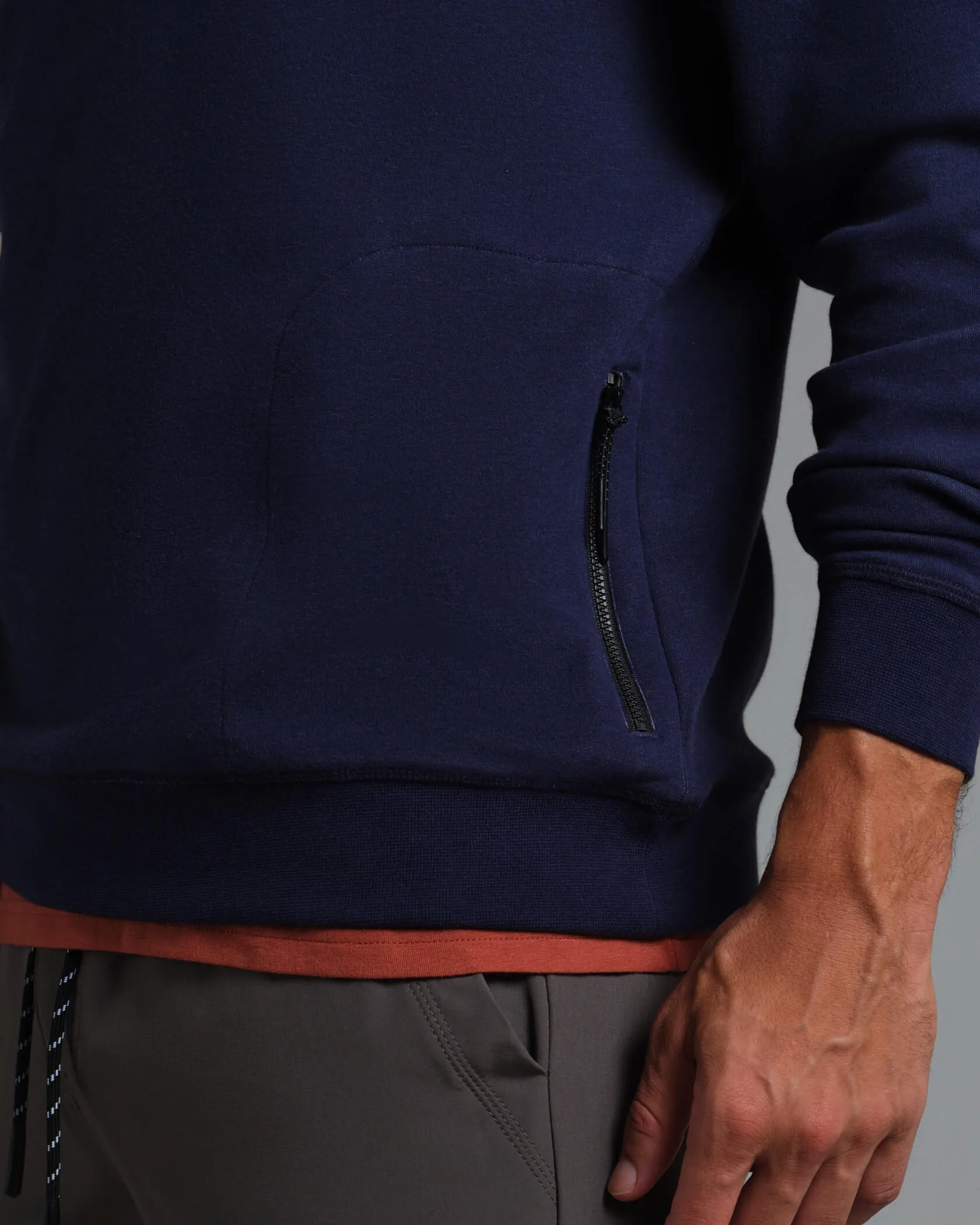 Cordless Snap Hoodie sold by MUNICIPAL product image thumbnail 4