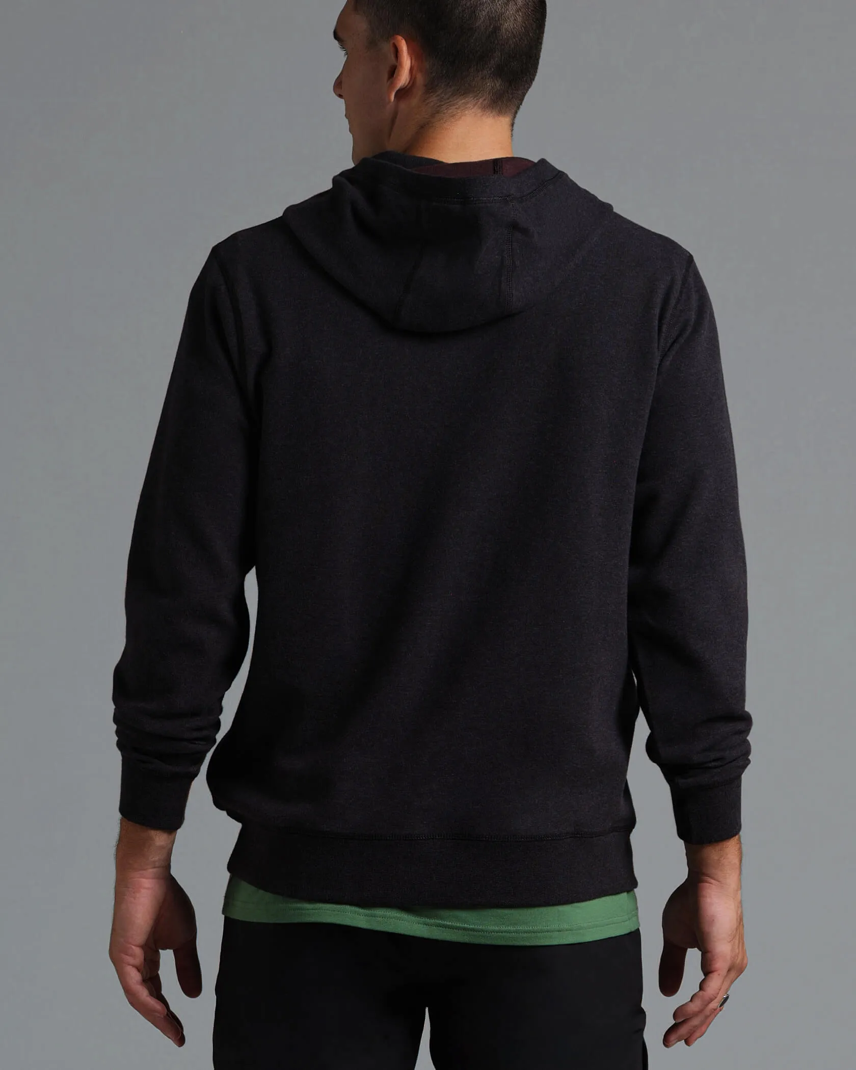 Cordless Snap Hoodie sold by MUNICIPAL product image thumbnail 2