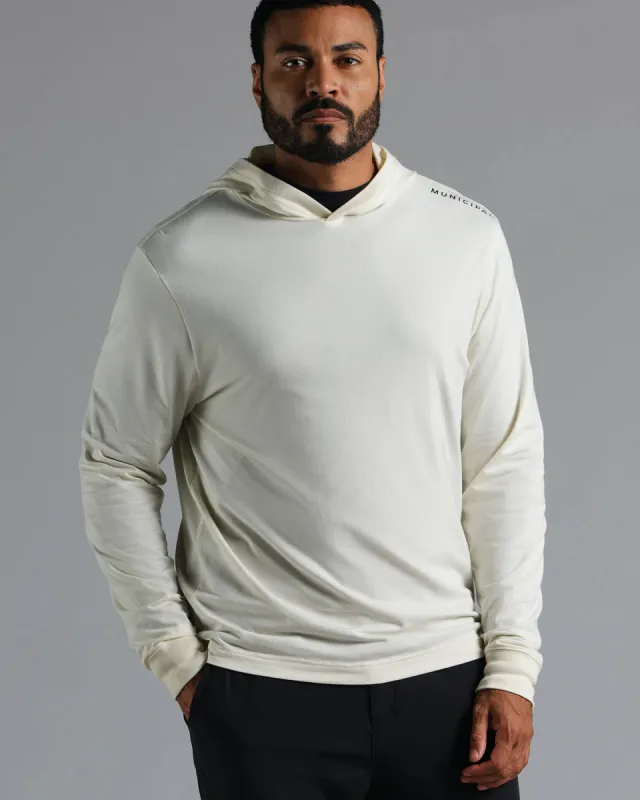 Enduro Stretch LS Hooded T-Shirt sold by MUNICIPAL