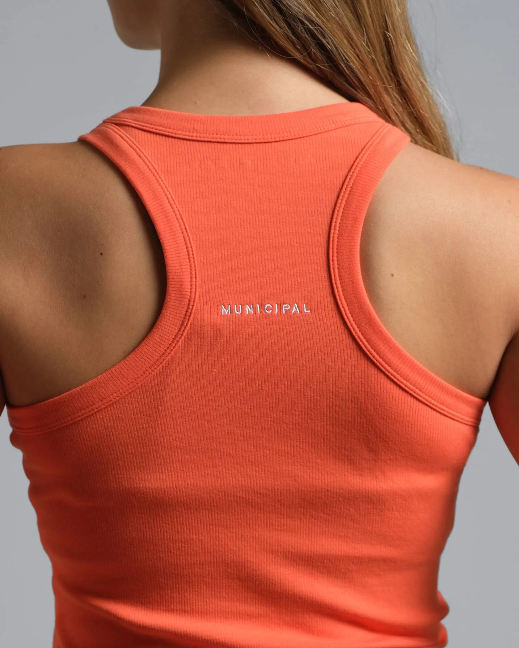 Women's Rib Knit Tank sold by MUNICIPAL product image thumbnail 4