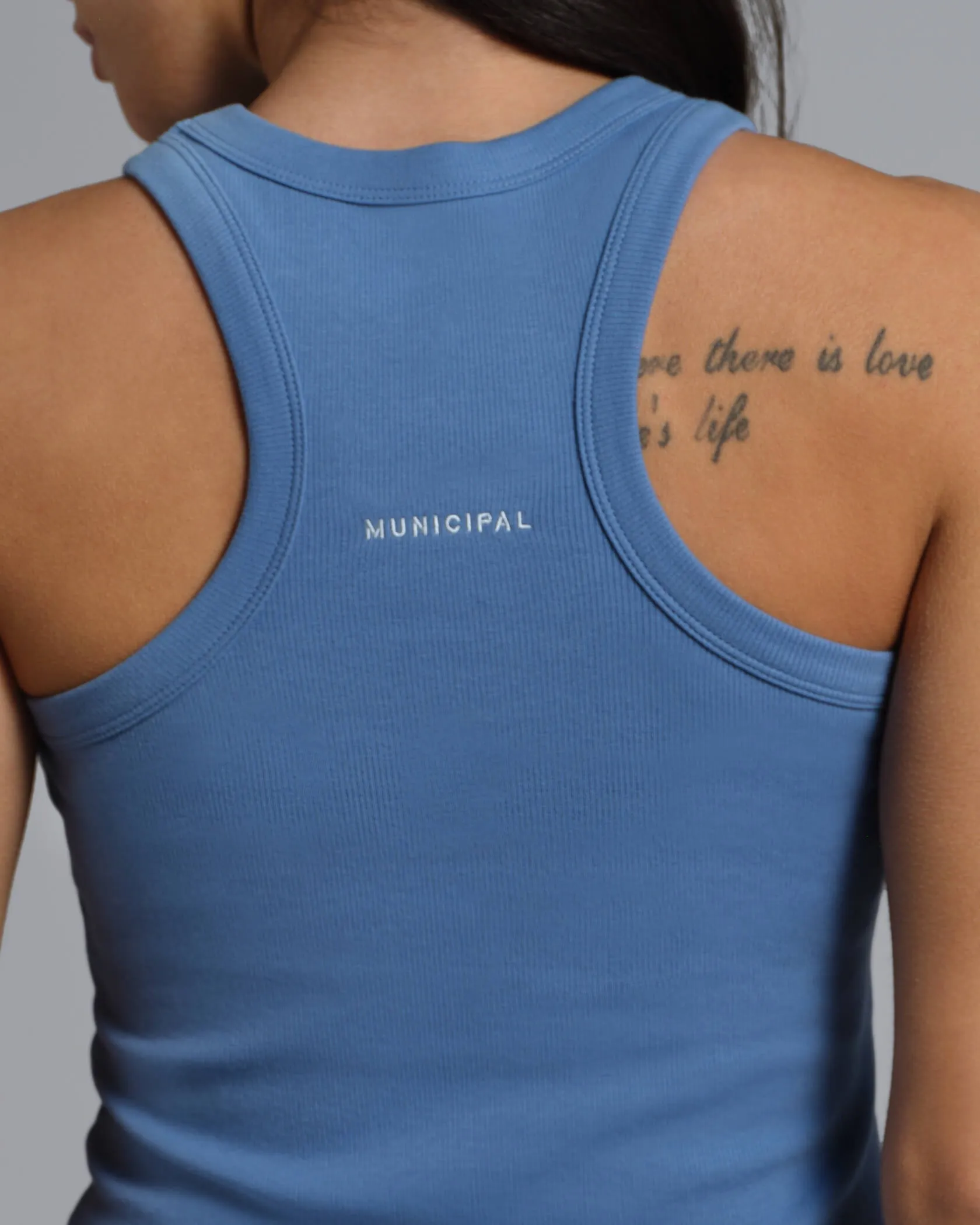 Women's Rib Knit Tank sold by MUNICIPAL product image thumbnail 4