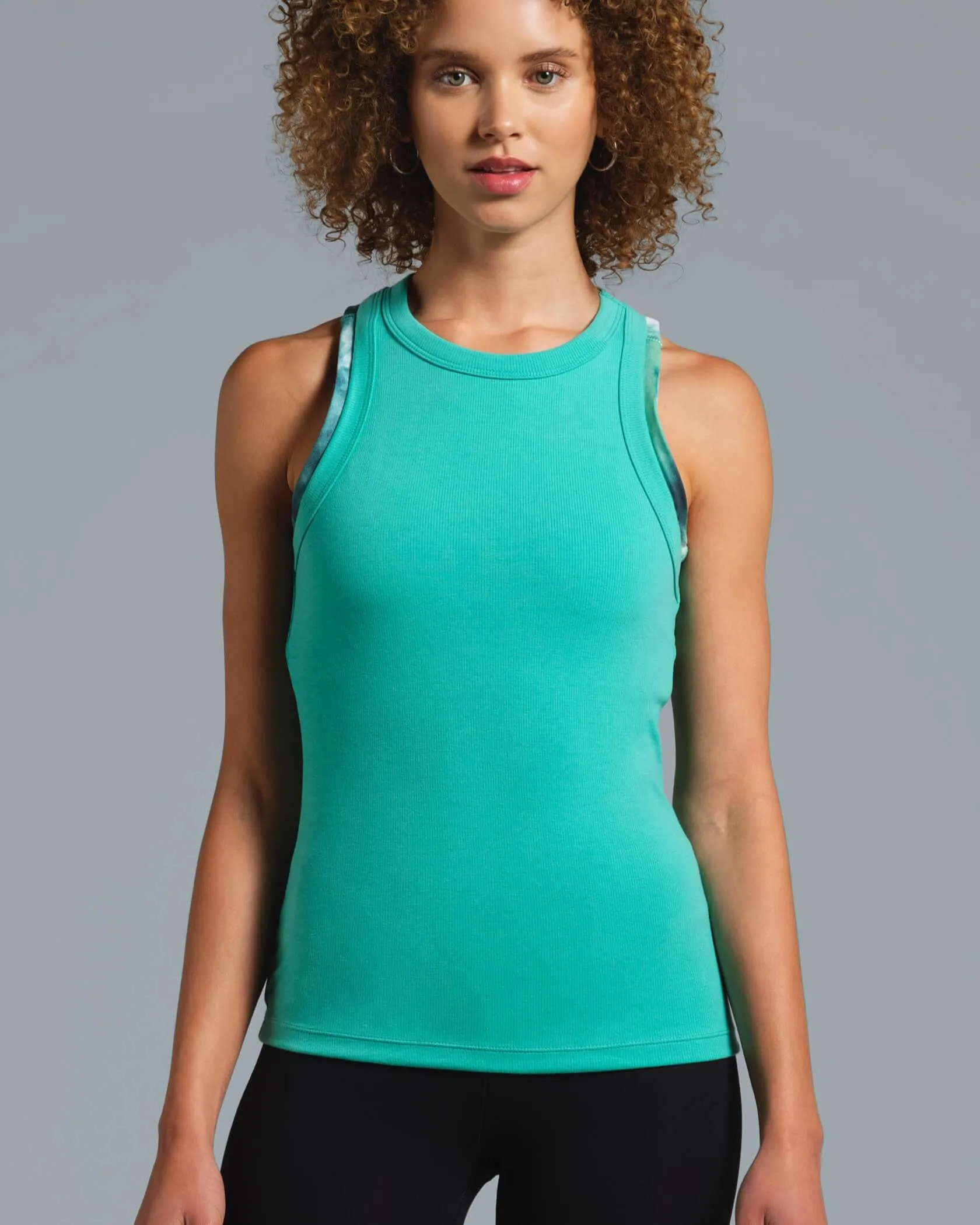 Women's Rib Knit Tank sold by MUNICIPAL