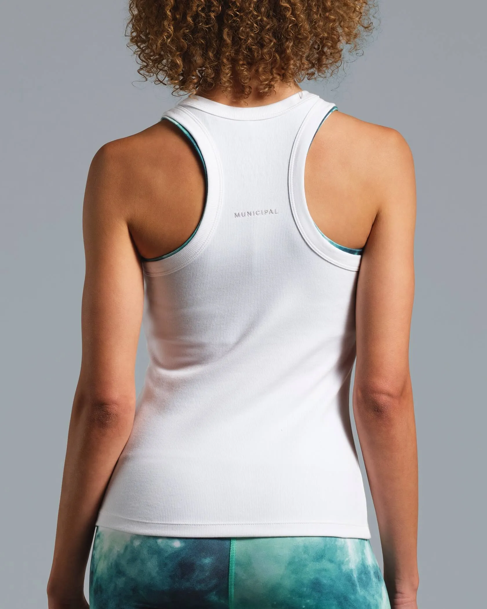 Women's Rib Knit Tank sold by MUNICIPAL product image thumbnail 2