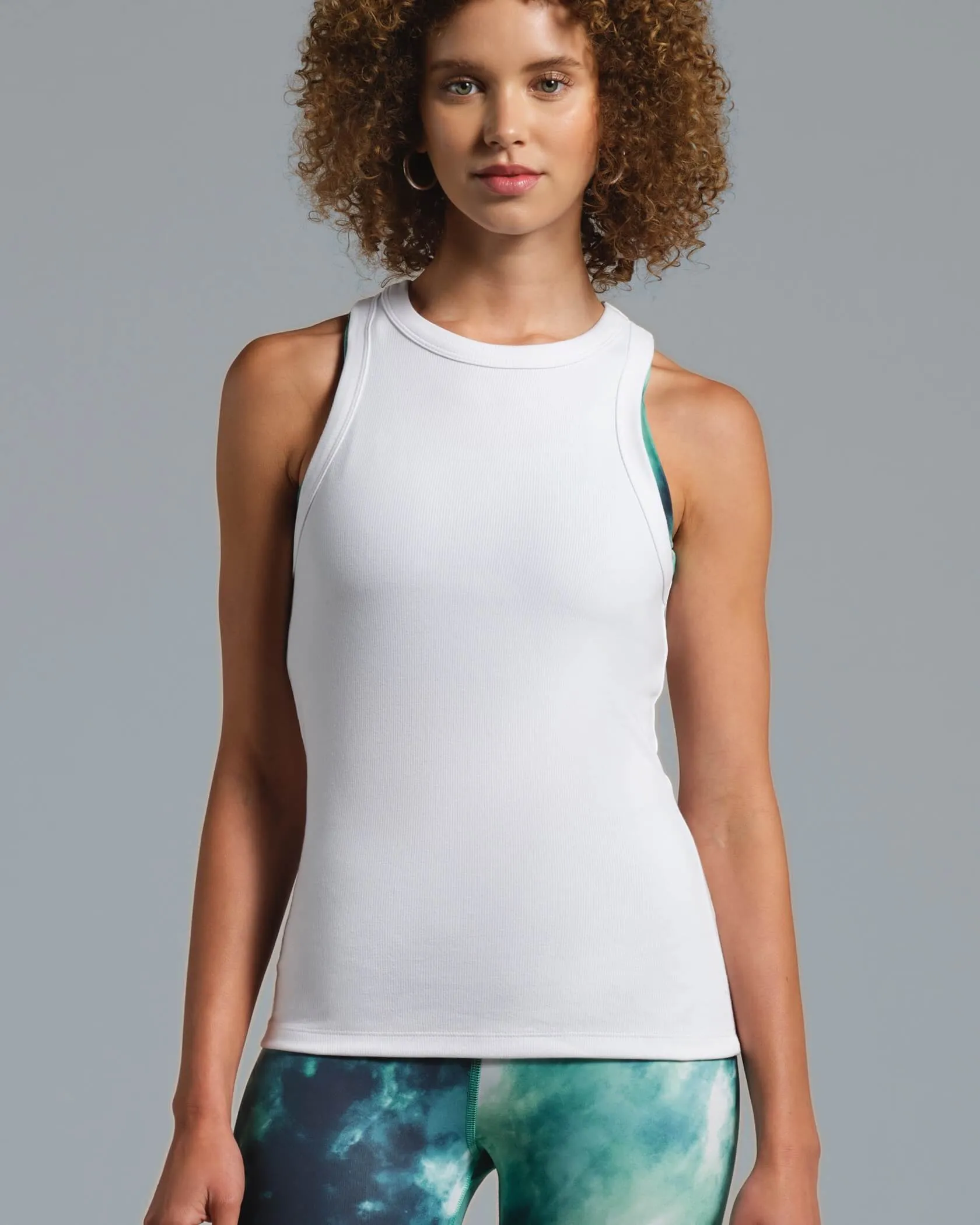 Women's Rib Knit Tank sold by MUNICIPAL