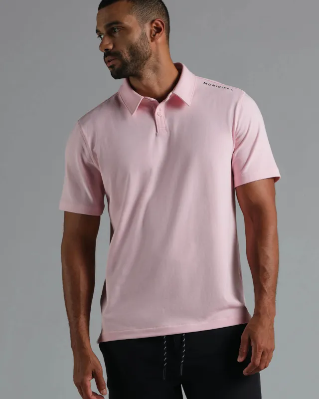 MUNICIPAL SPORTCROSS CRESTED ポロシャツ 3色 Sportcross Crested Crew Polo | MUNICIPAL