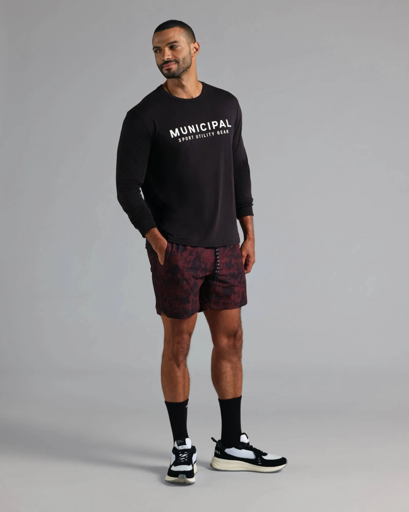 4:AM Club Training Shorts sold by MUNICIPAL product image thumbnail 4