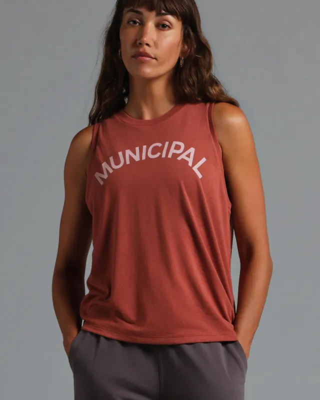 Women's Origin Tank sold by MUNICIPAL