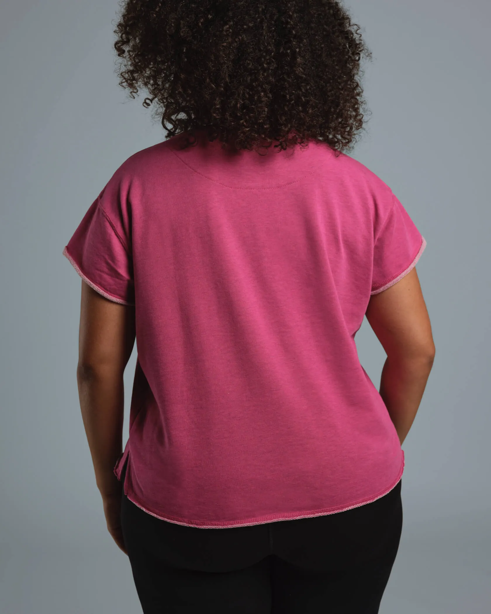 Women's French Terry Short Sleeve sold by MUNICIPAL product image thumbnail 2