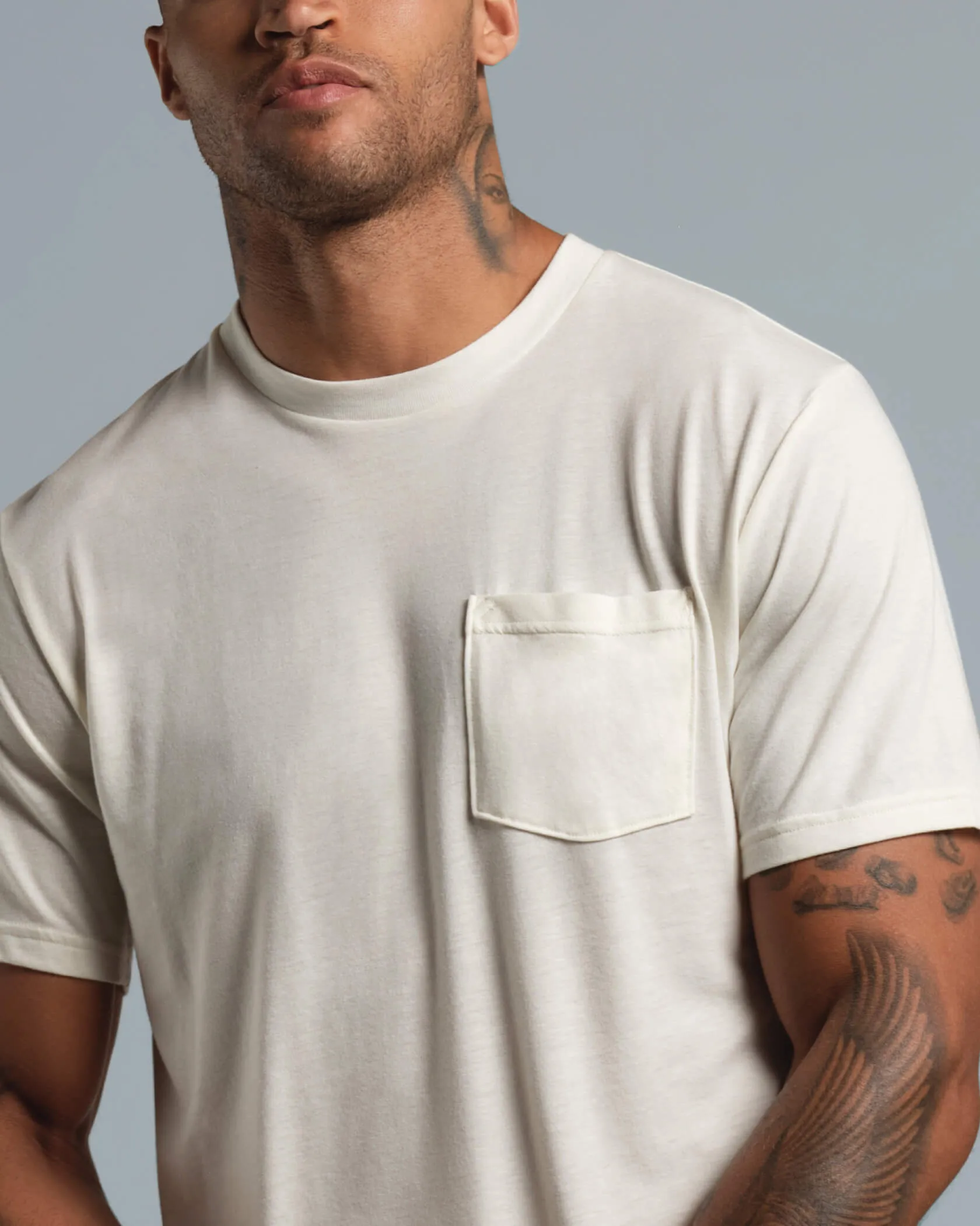 Pocket SuperBlend T-Shirt sold by MUNICIPAL product image thumbnail 4
