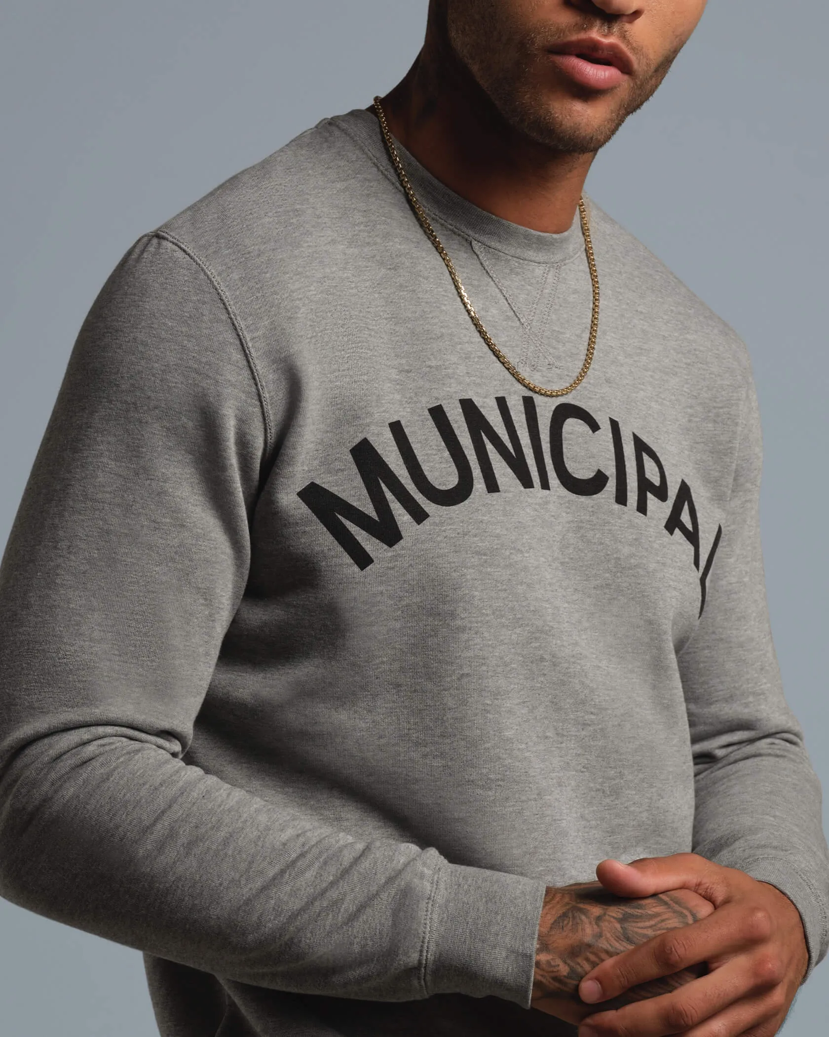 Origin Fleece Crew sold by MUNICIPAL product image thumbnail 2