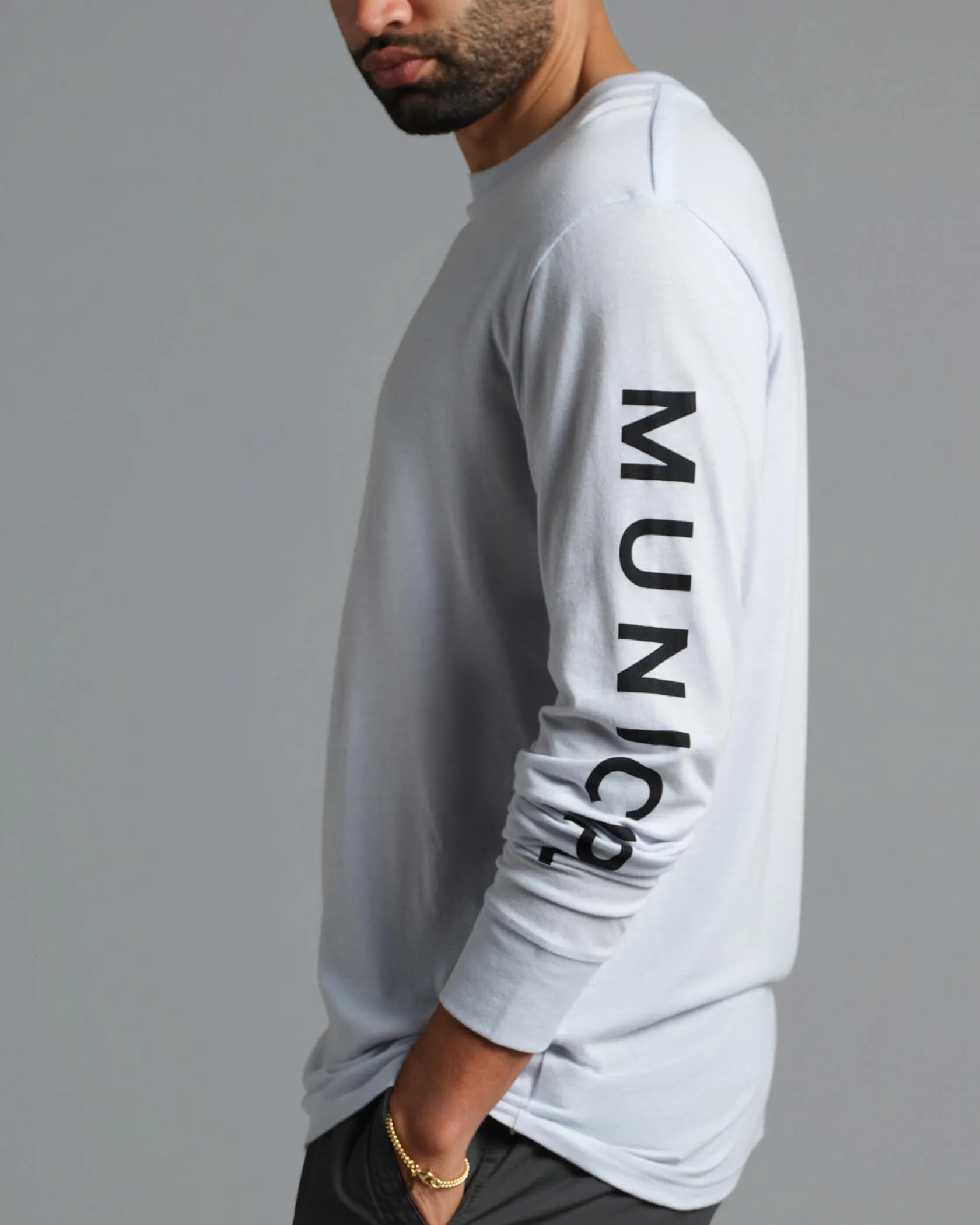 Armband SuperBlend LS T-Shirt sold by MUNICIPAL product image thumbnail 2