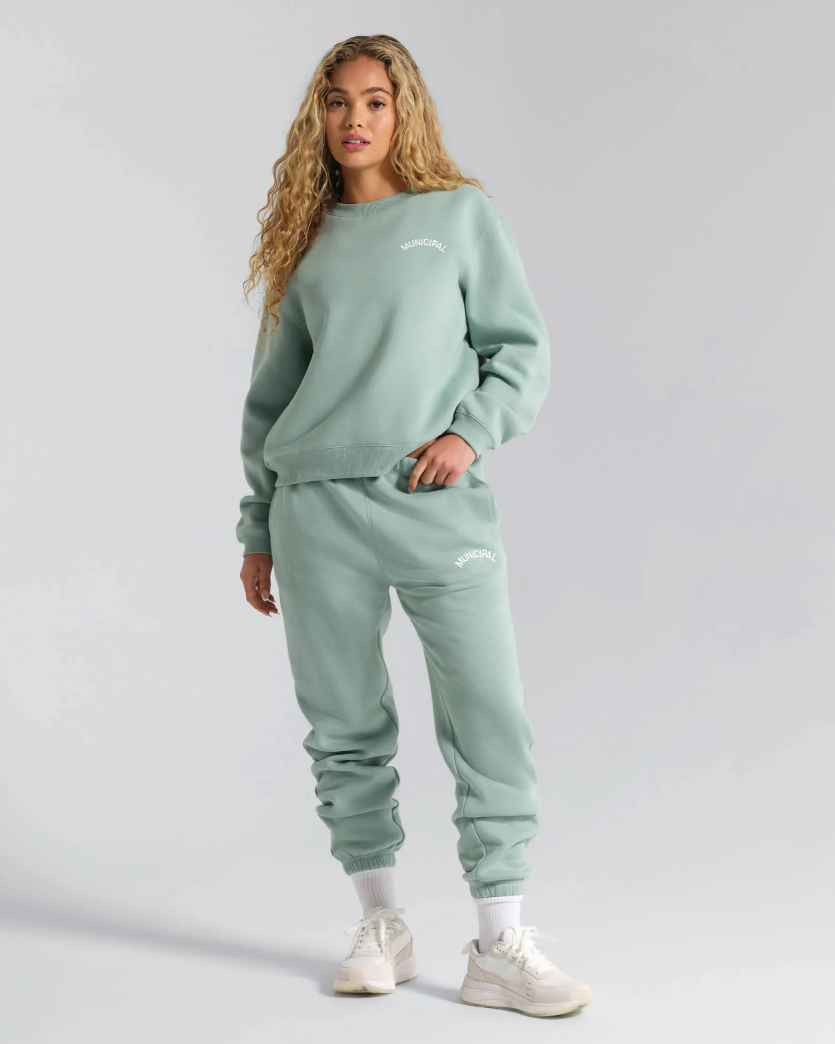 Women's Varsity Crew Neck sold by MUNICIPAL product image thumbnail 2