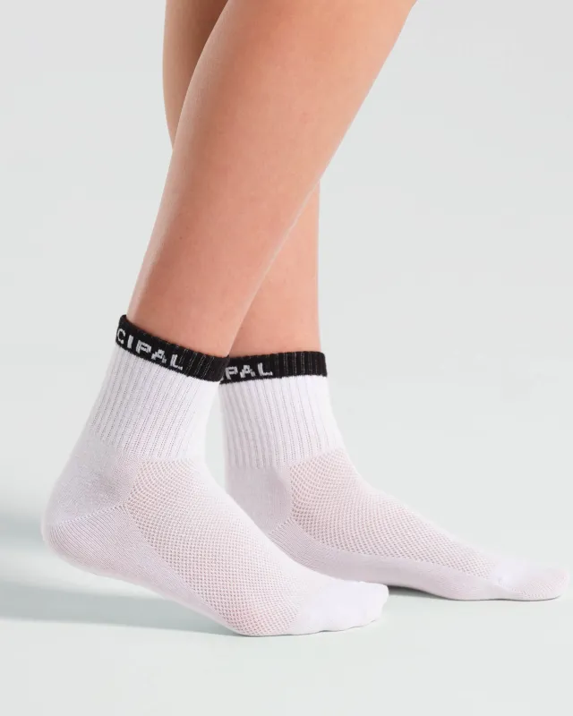 Women's Color Block Ankle Socks sold by MUNICIPAL