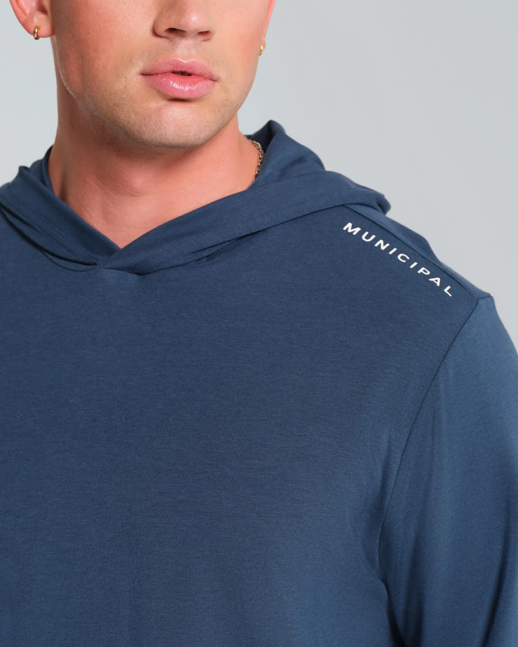 Enduro Stretch LS Hooded T-Shirt sold by MUNICIPAL product image thumbnail 3