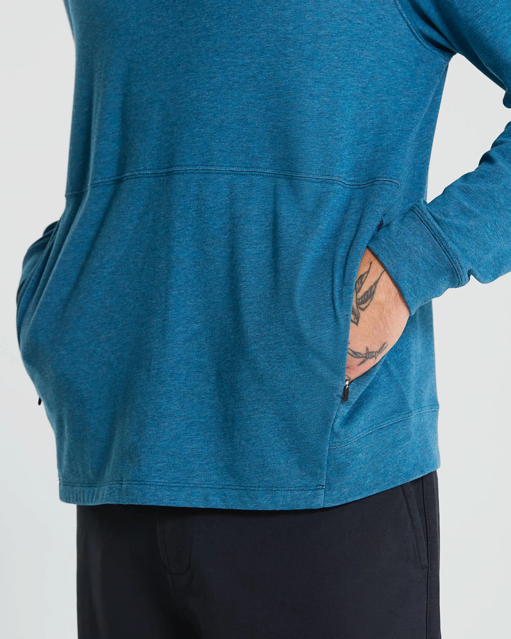 Micro Mock Neck LS Crew sold by MUNICIPAL product image thumbnail 4