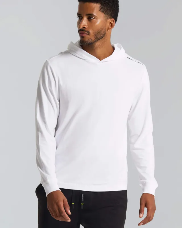 Enduro Stretch LS Hooded T-Shirt sold by MUNICIPAL