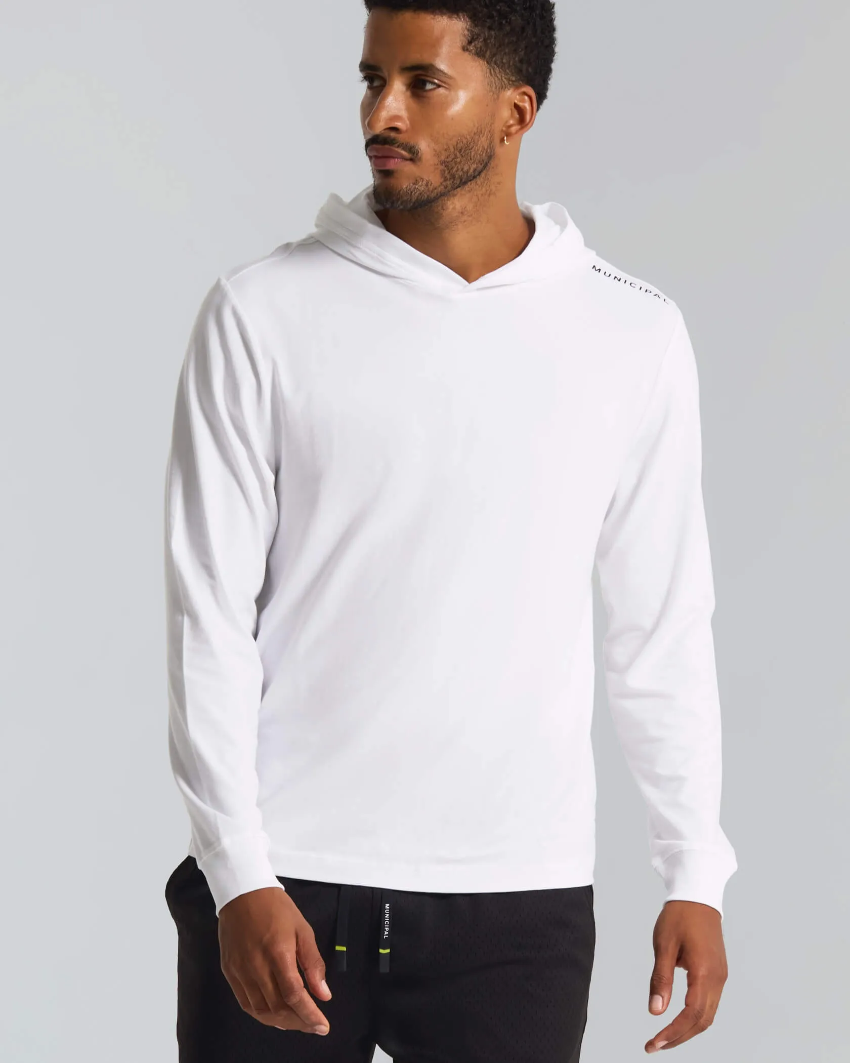 Enduro Stretch LS Hooded T-Shirt sold by MUNICIPAL