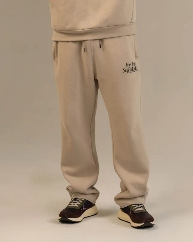 Self-Made Straight Leg Sweatpants made by MUNICIPAL
