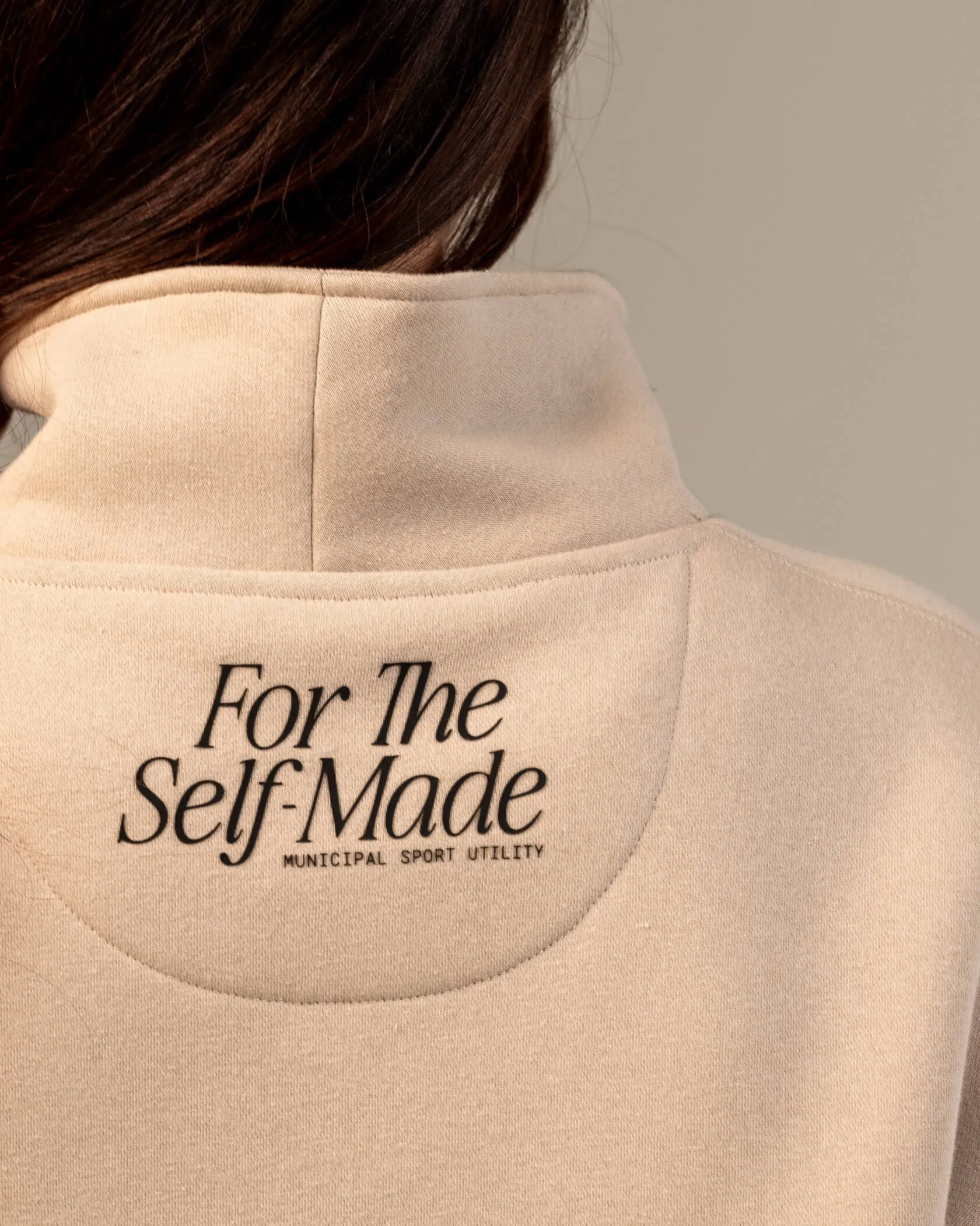 Women's Self-Made Half Zip sold by MUNICIPAL product image thumbnail 5