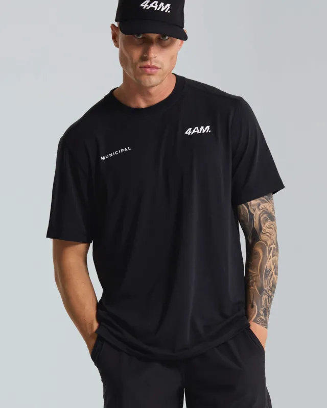 4AM. T-Shirt made by MUNICIPAL