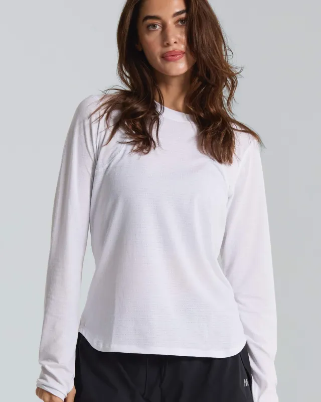 Women's 4AM. LS T-Shirt made by MUNICIPAL
